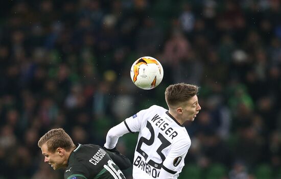 Russia Soccer Europa League Krasnodar - Bayer Leverkusen