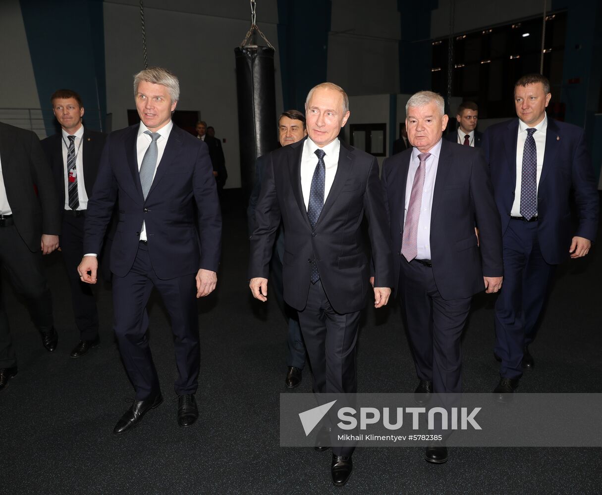 President Vladimir Putin's working trip to Sochi