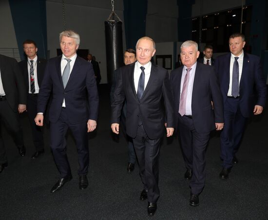 President Vladimir Putin's working trip to Sochi