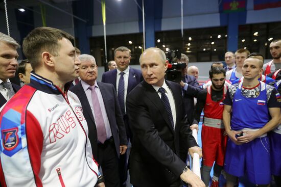 President Vladimir Putin's working trip to Sochi
