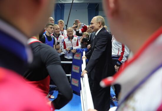 President Vladimir Putin's working trip to Sochi