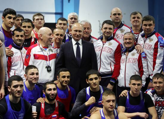 President Vladimir Putin's working trip to Sochi