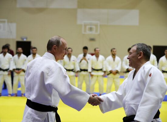 President Vladimir Putin's working trip to Sochi