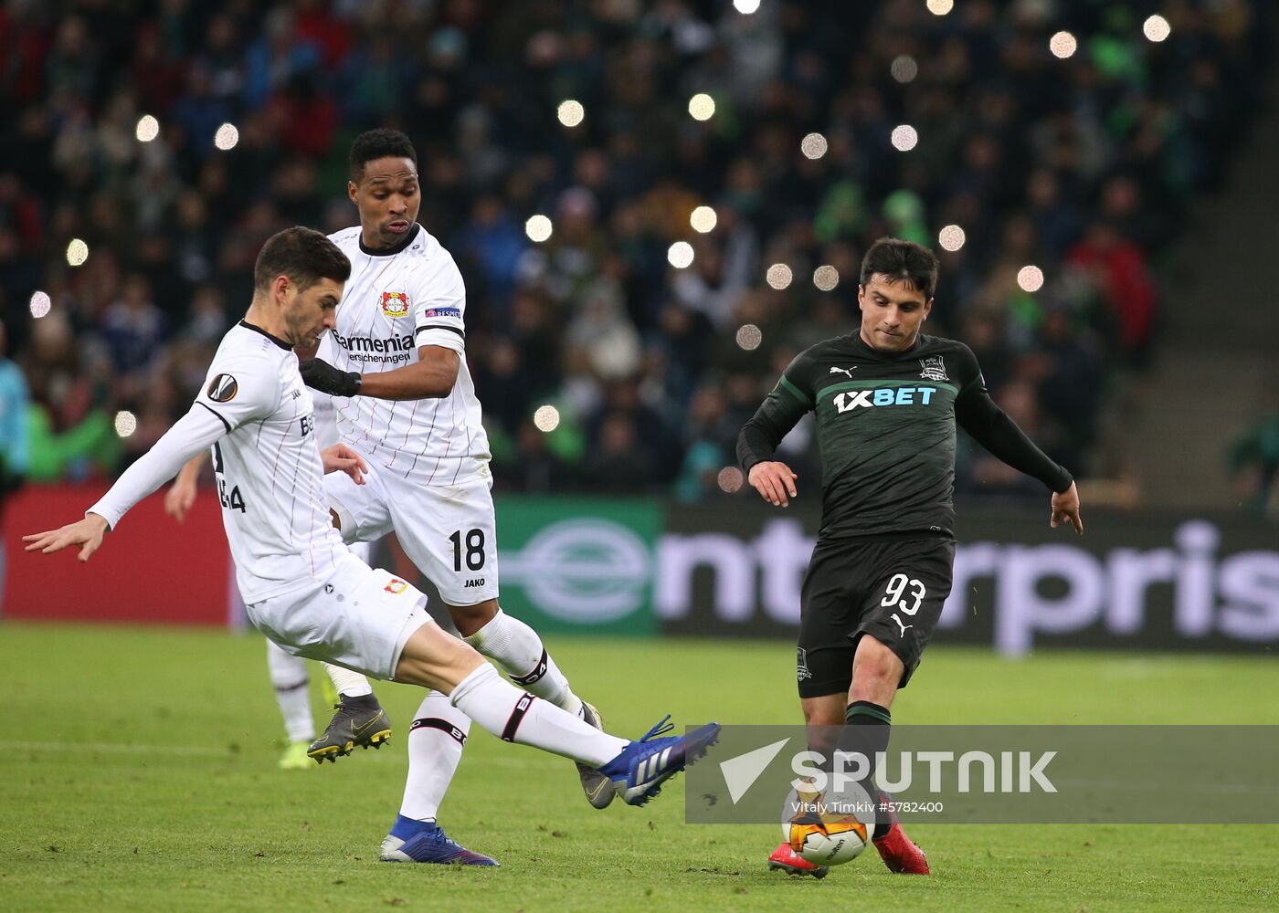 Russia Soccer Europa League Krasnodar - Bayer Leverkusen