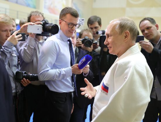 President Vladimir Putin's working trip to Sochi