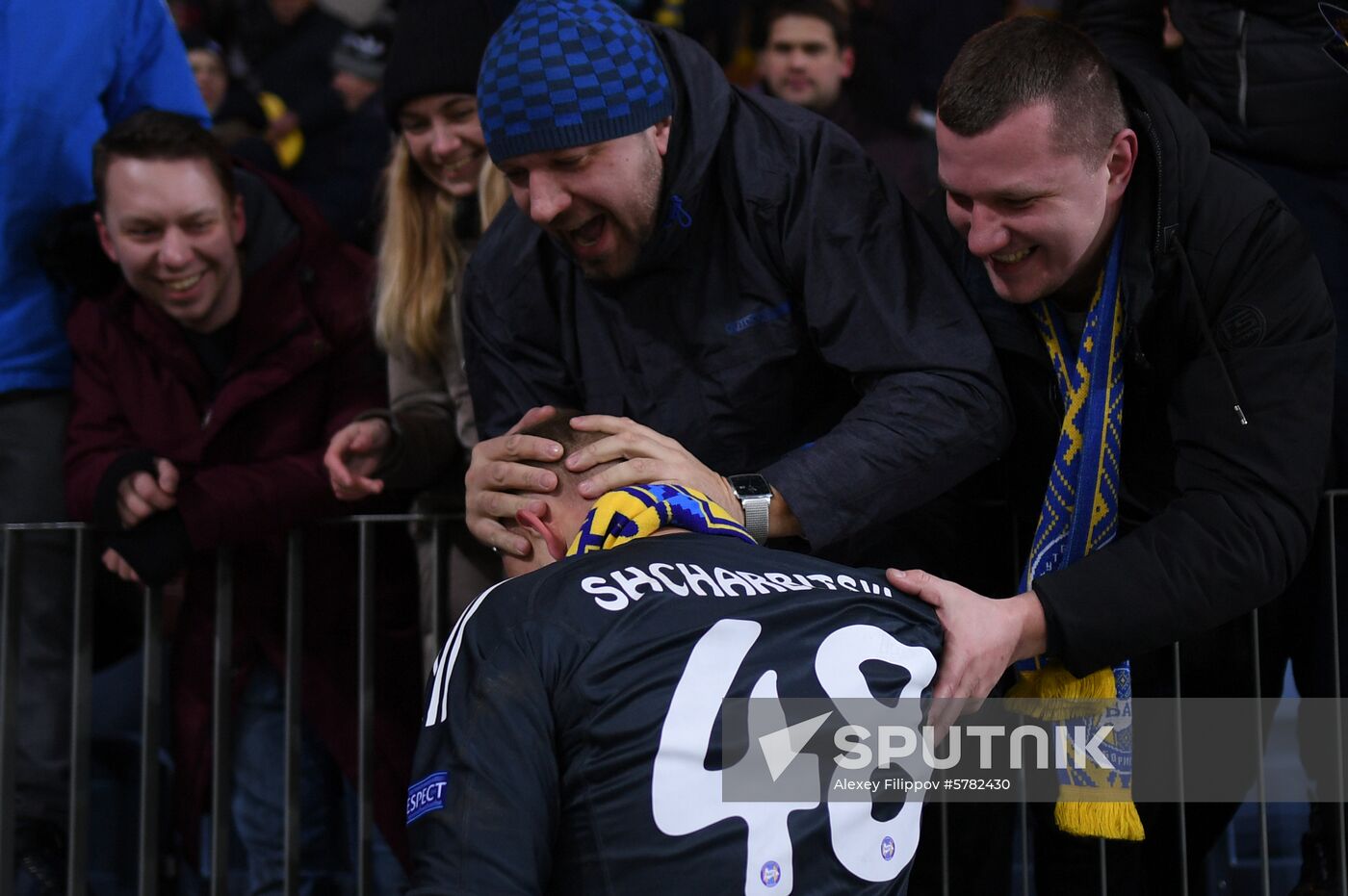 Belarus Soccer Europa League BATE - Arsenal