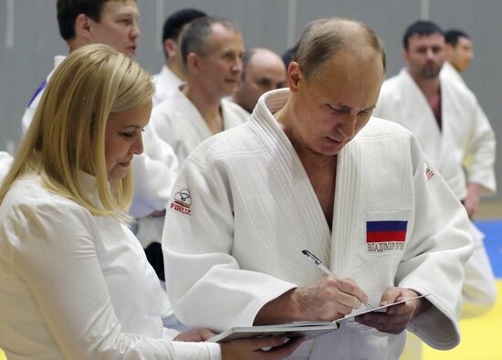 President Vladimir Putin's working trip to Sochi