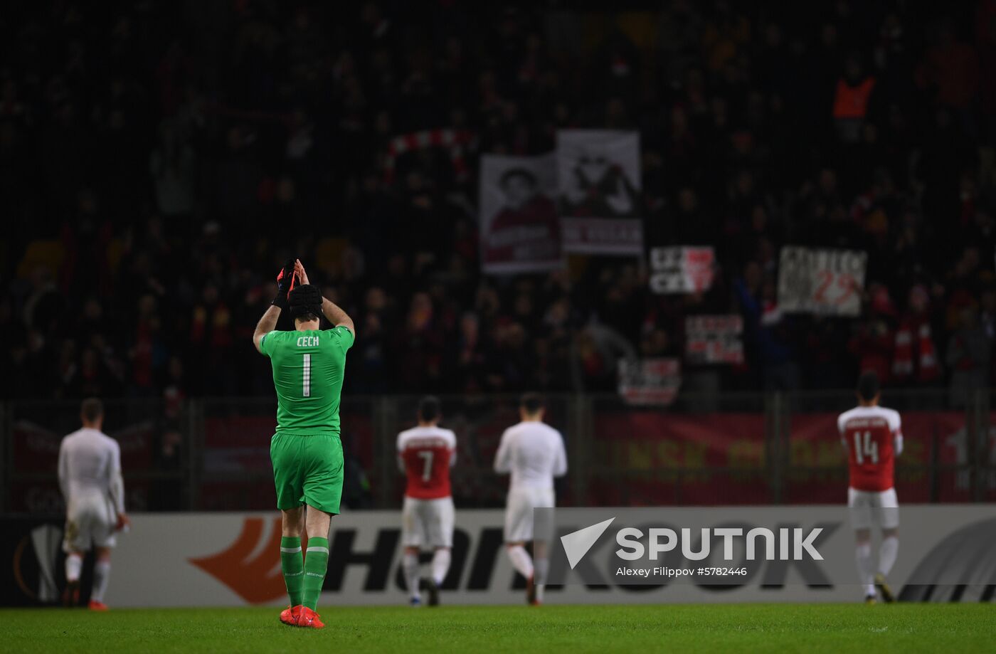 Belarus Soccer Europa League BATE - Arsenal