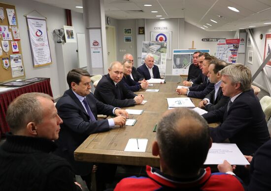 President Vladimir Putin's working trip to Sochi