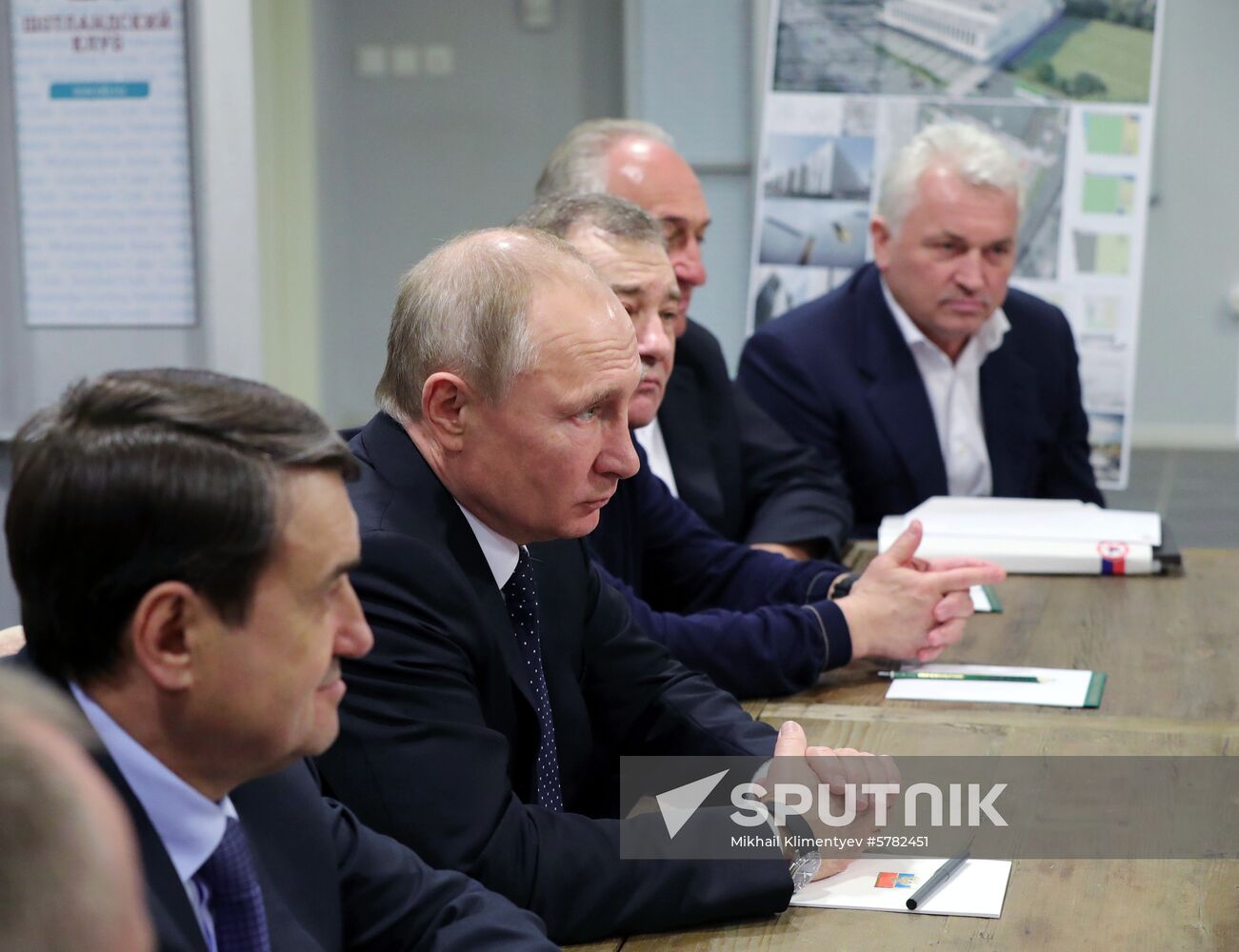 President Vladimir Putin's working trip to Sochi