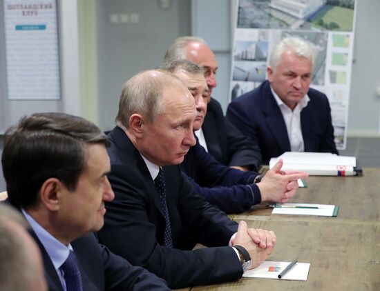 President Vladimir Putin's working trip to Sochi