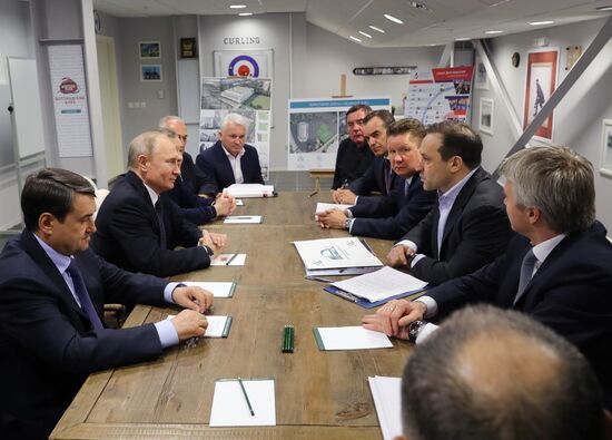 President Vladimir Putin's working trip to Sochi