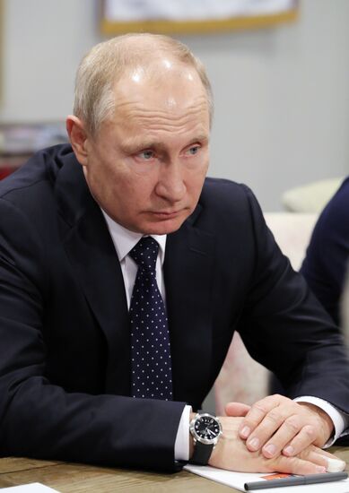 President Vladimir Putin's working trip to Sochi