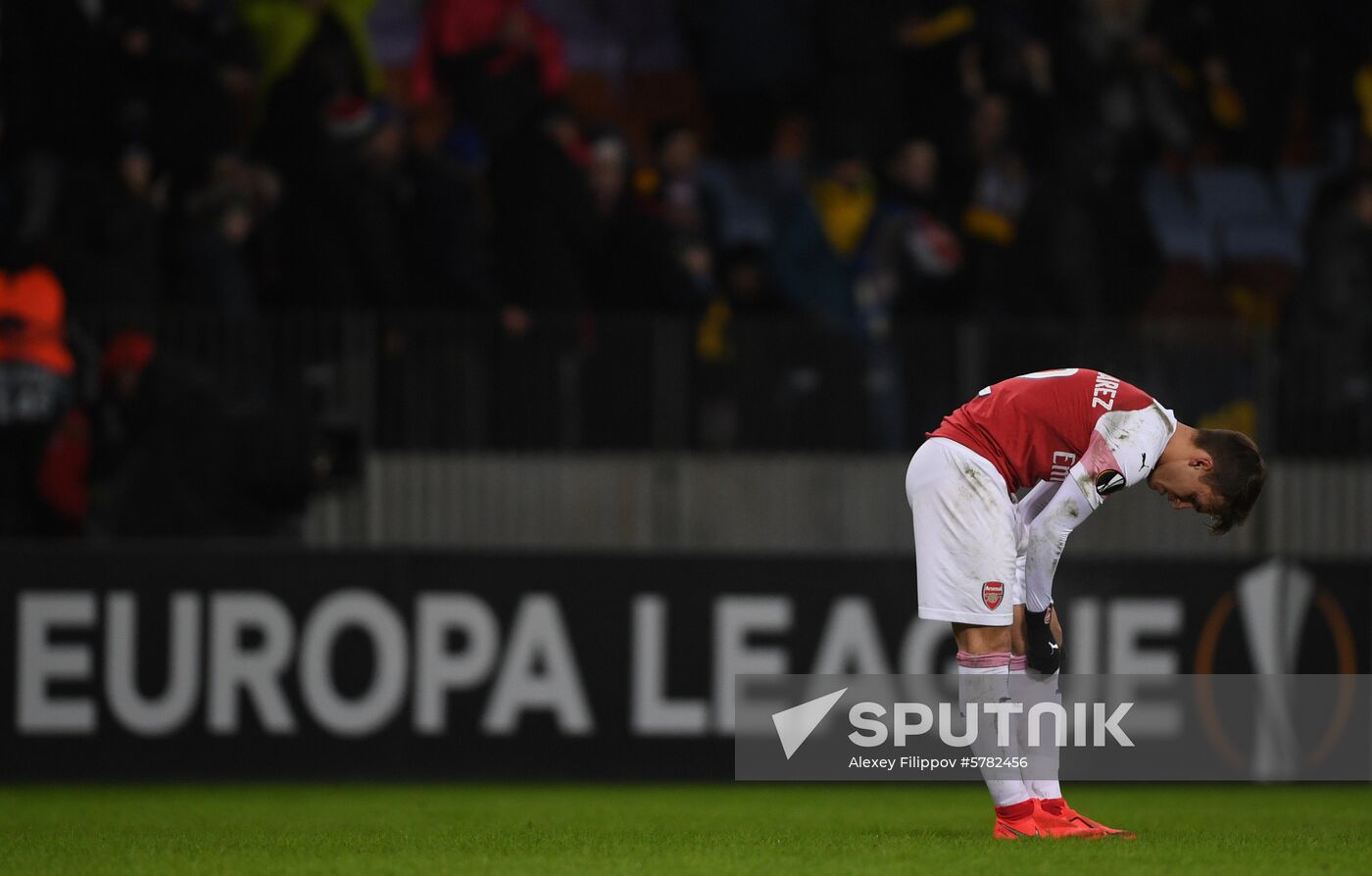 Belarus Soccer Europa League BATE - Arsenal