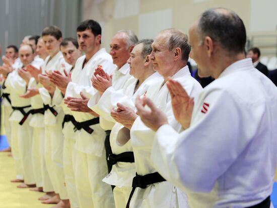 President Vladimir Putin's working trip to Sochi