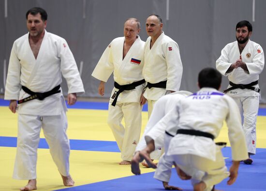 President Vladimir Putin's working trip to Sochi