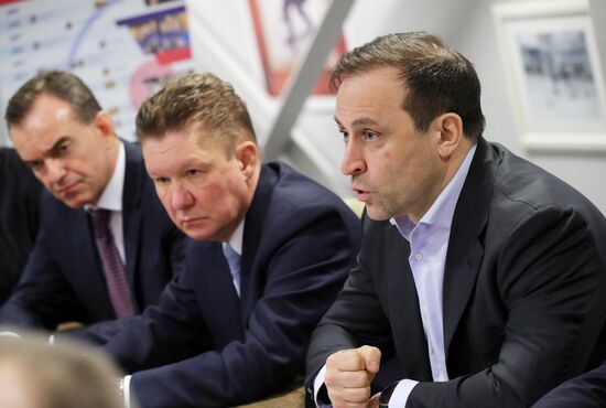 President Vladimir Putin's working trip to Sochi