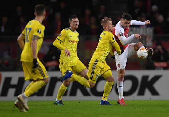 Belarus Soccer Europa League BATE - Arsenal