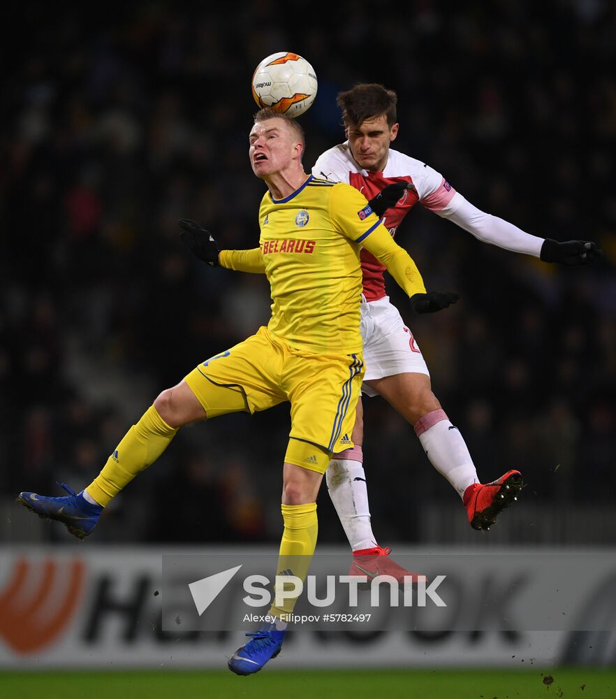 Belarus Soccer Europa League BATE - Arsenal