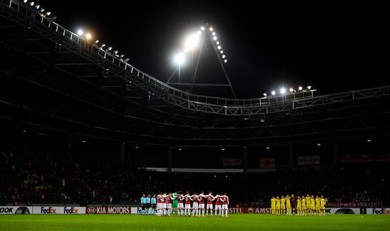 Belarus Soccer Europa League BATE - Arsenal