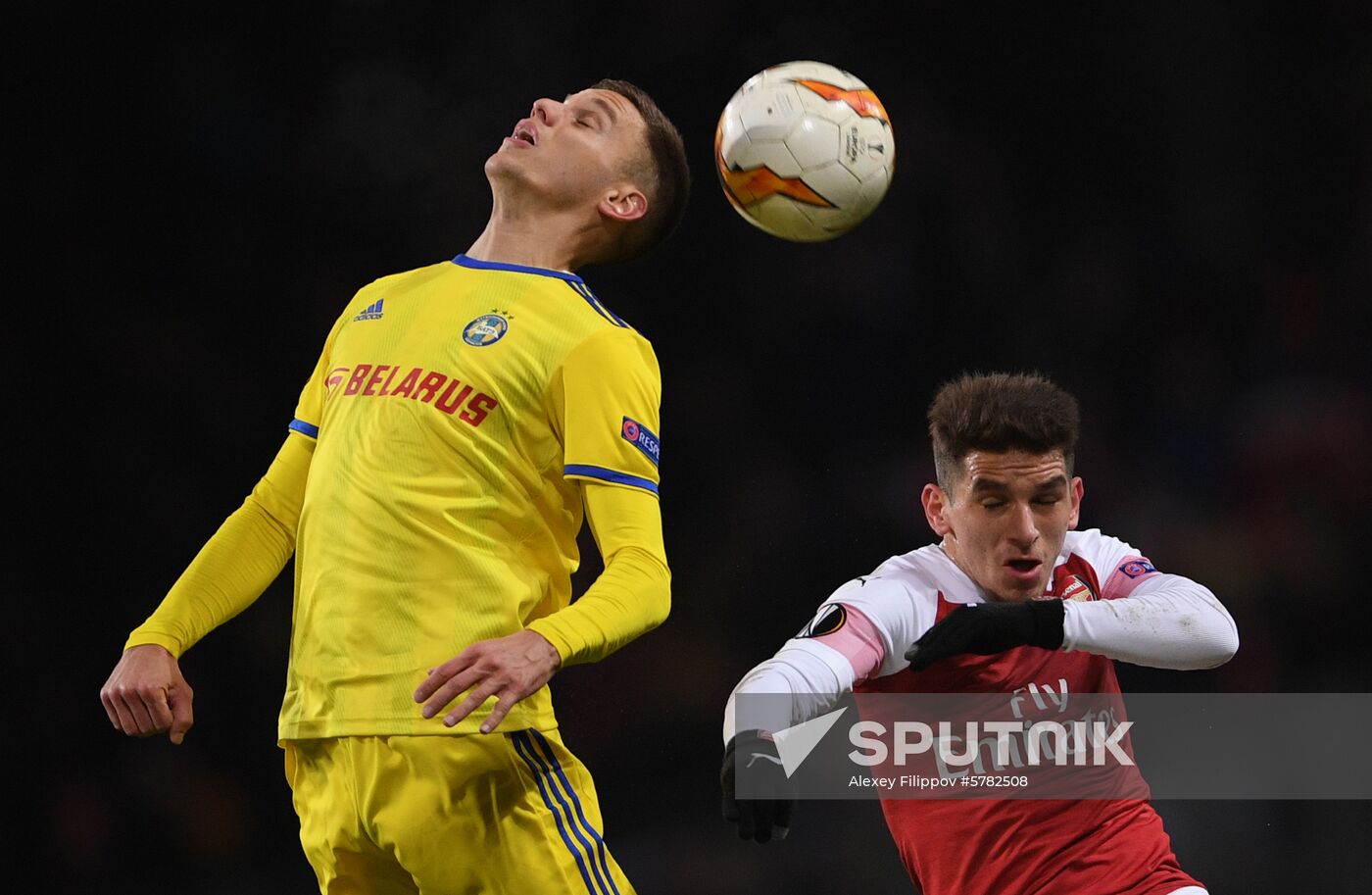Belarus Soccer Europa League BATE - Arsenal