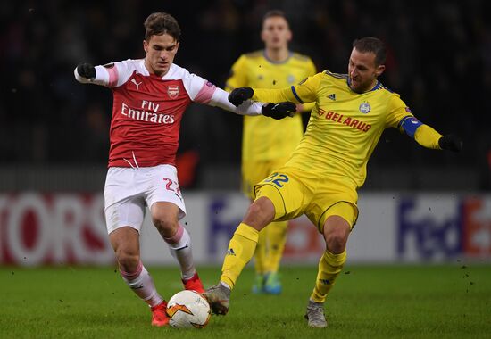 Belarus Soccer Europa League BATE - Arsenal