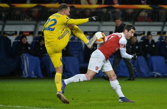 Belarus Soccer Europa League BATE - Arsenal