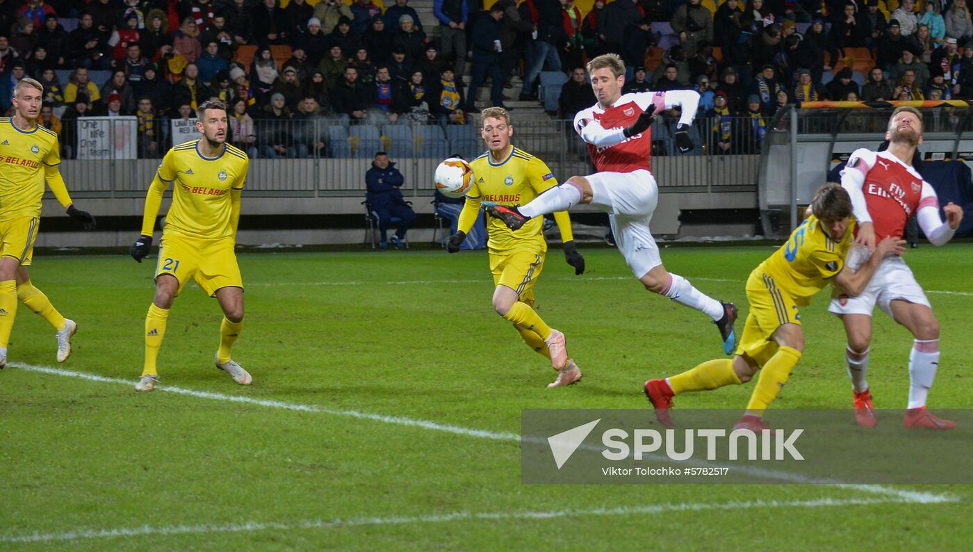 Belarus Soccer Europa League BATE - Arsenal