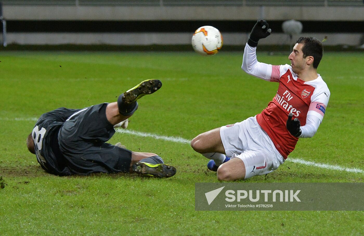 Belarus Soccer Europa League BATE - Arsenal