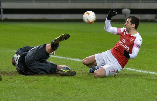 Belarus Soccer Europa League BATE - Arsenal
