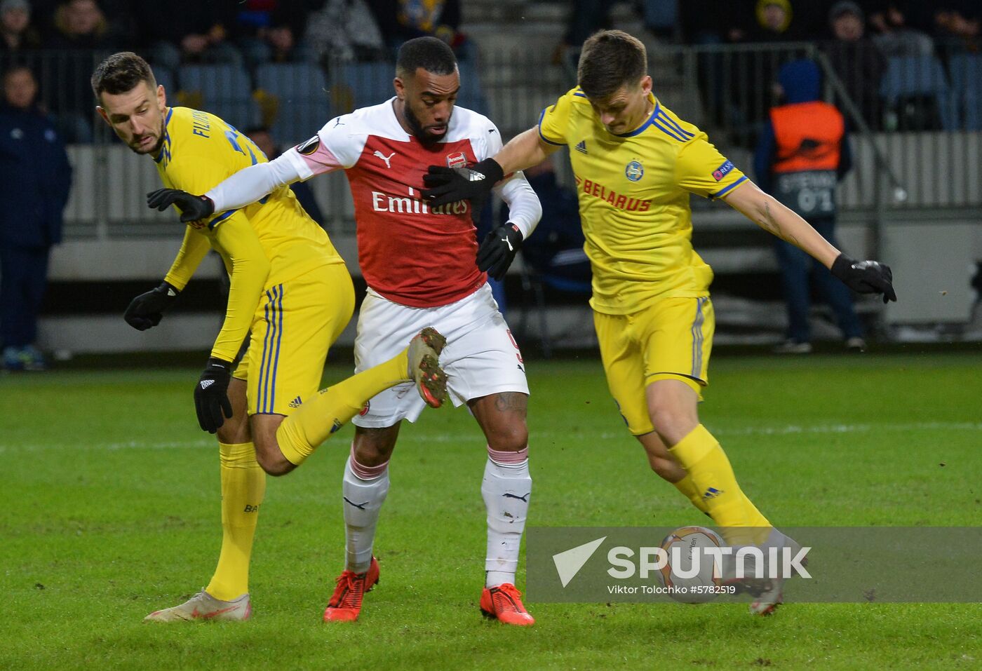 Belarus Soccer Europa League BATE - Arsenal