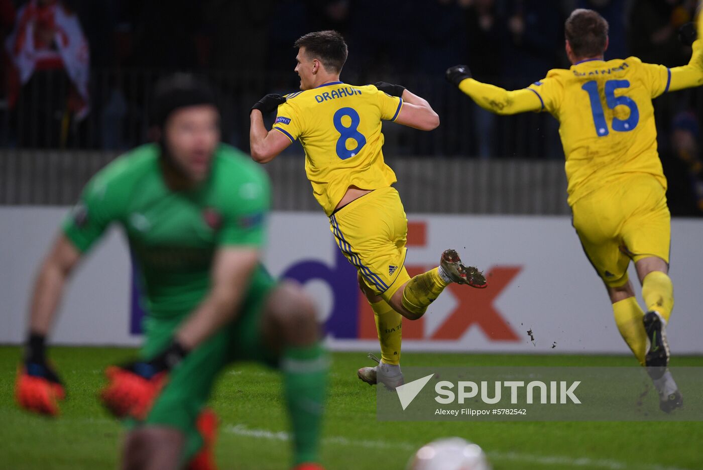 Belarus Soccer Europa League BATE - Arsenal
