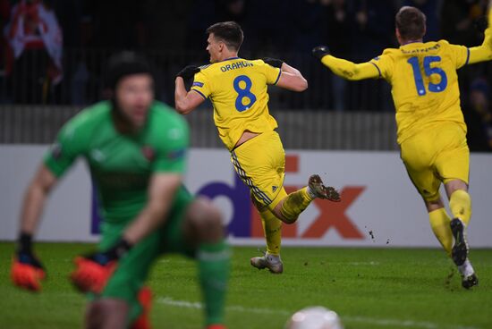 Belarus Soccer Europa League BATE - Arsenal
