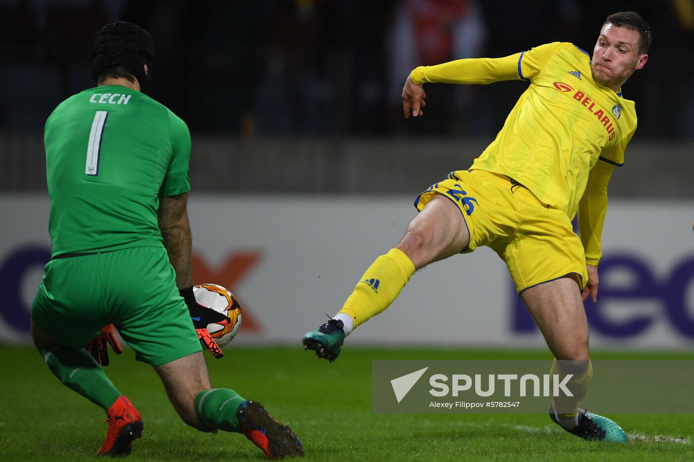 Belarus Soccer Europa League BATE - Arsenal