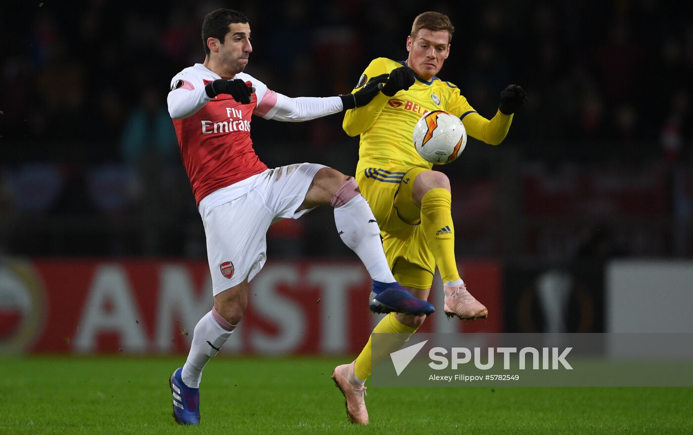 Belarus Soccer Europa League BATE - Arsenal