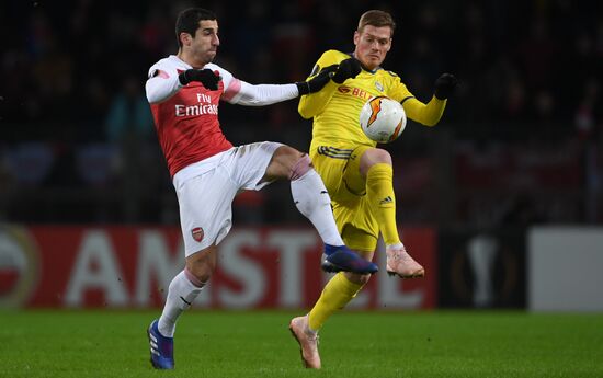 Belarus Soccer Europa League BATE - Arsenal