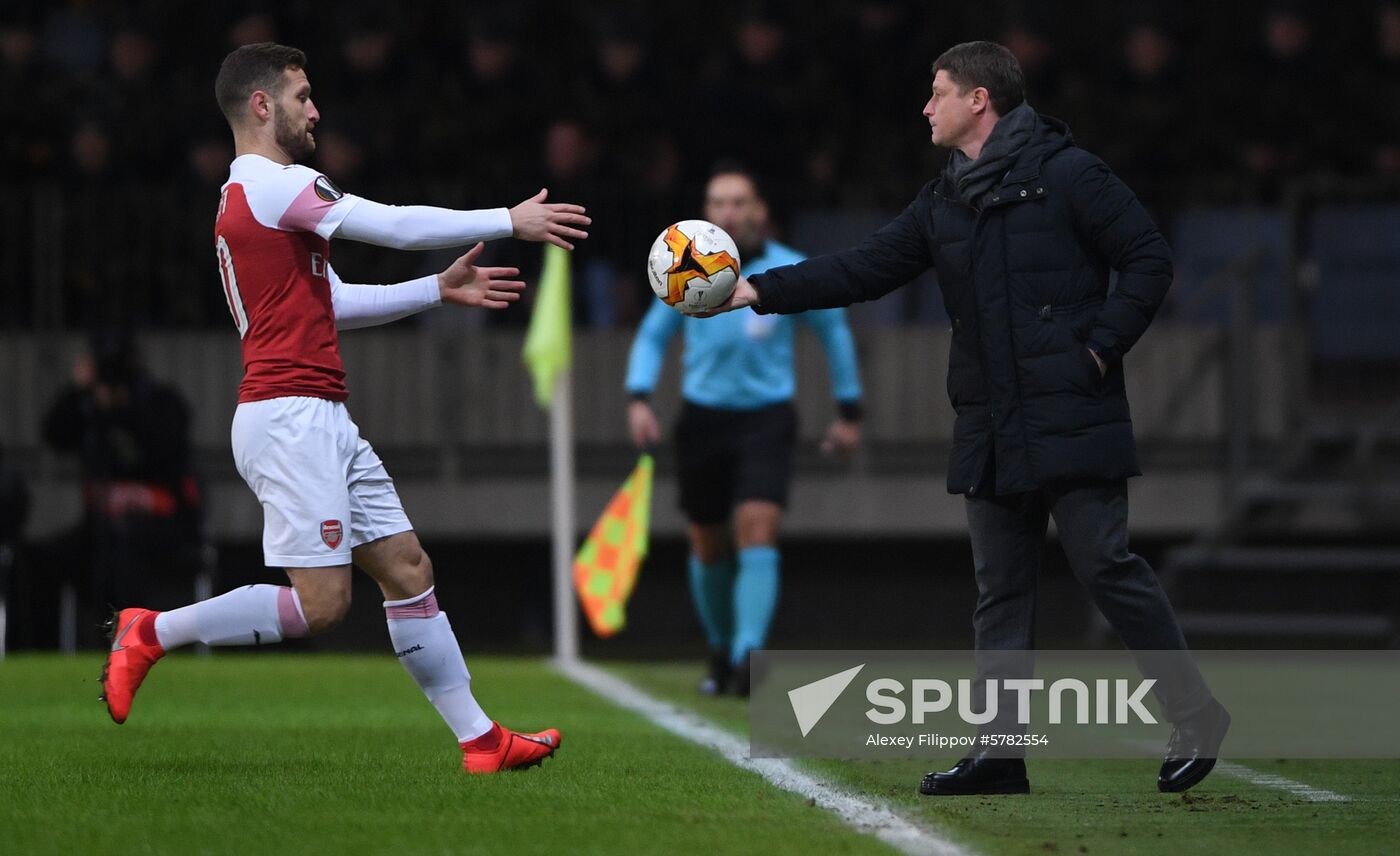 Belarus Soccer Europa League BATE - Arsenal