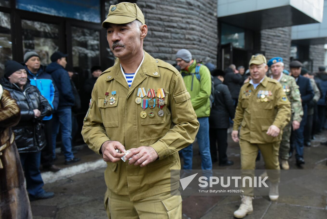 Kazakhstan Soviet War in Afghanistan Anniversary