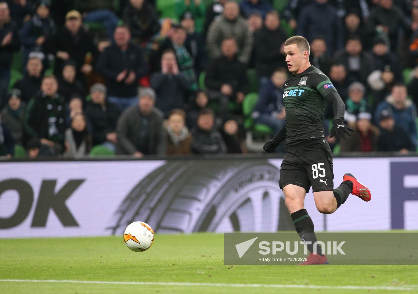 Russia Soccer Europa League Krasnodar - Bayer Leverkusen