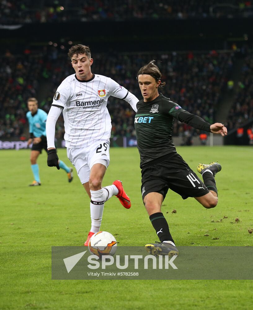 Russia Soccer Europa League Krasnodar - Bayer Leverkusen