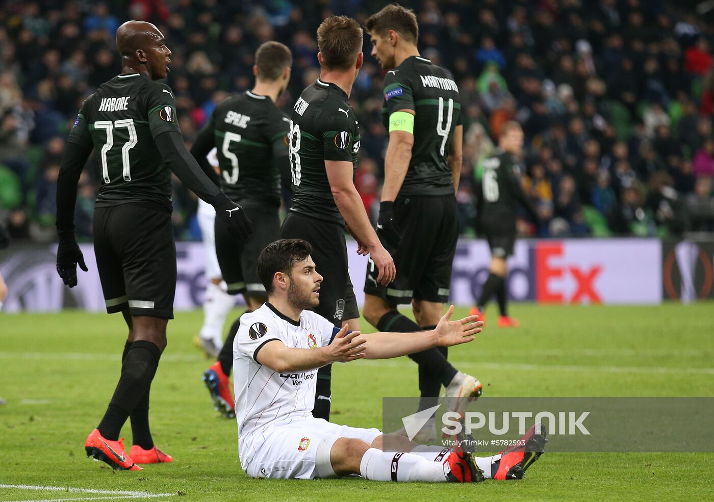 Russia Soccer Europa League Krasnodar - Bayer Leverkusen