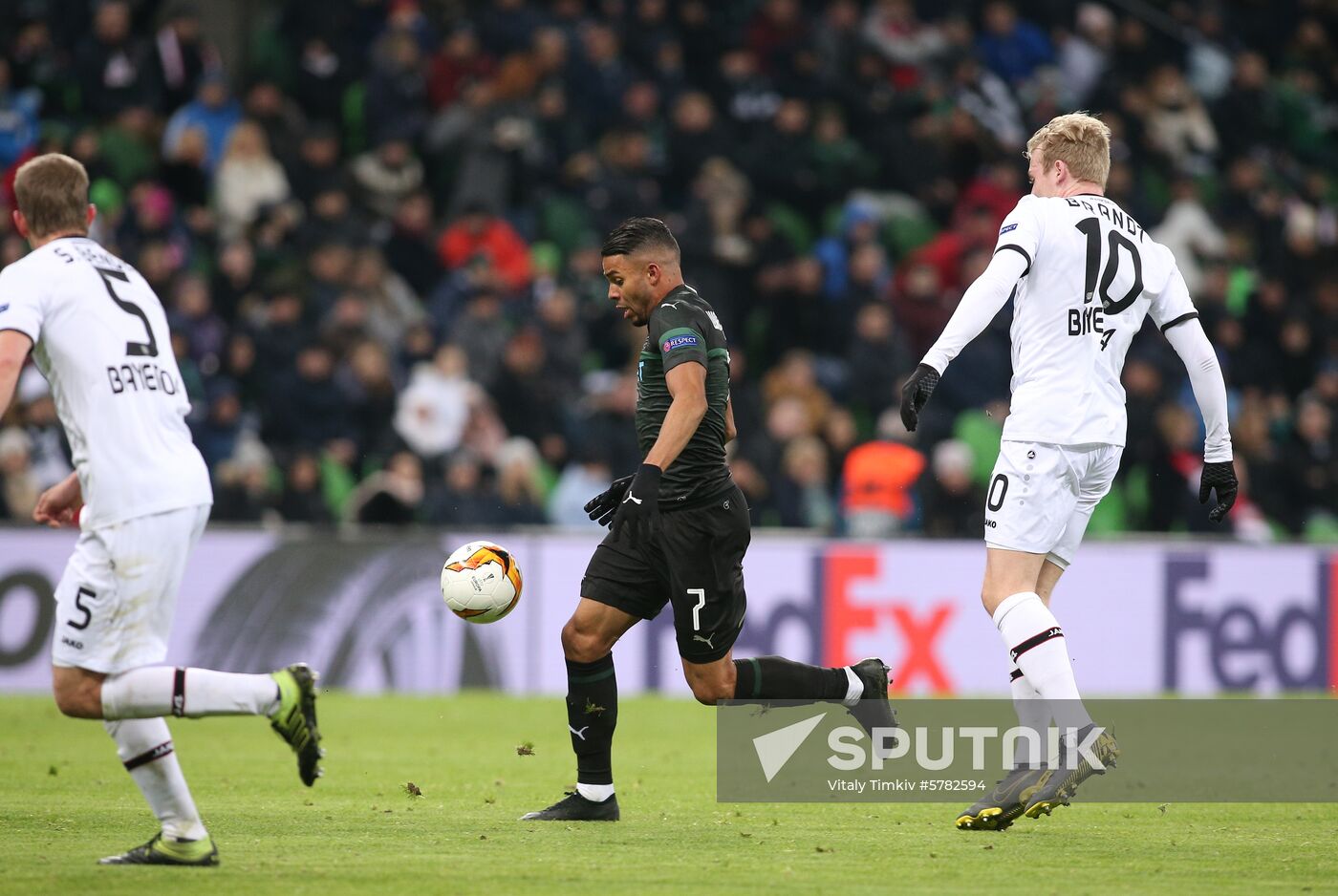Russia Soccer Europa League Krasnodar - Bayer Leverkusen