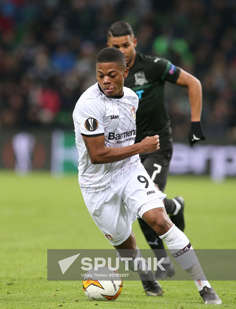Russia Soccer Europa League Krasnodar - Bayer Leverkusen