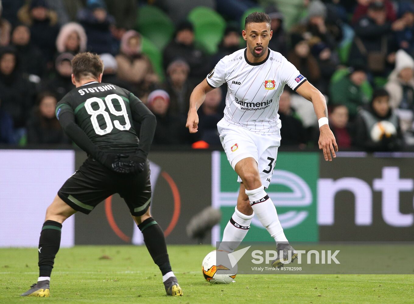 Russia Soccer Europa League Krasnodar - Bayer Leverkusen