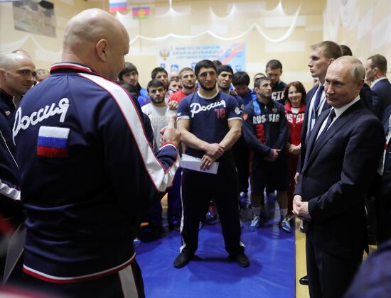 President Vladimir Putin's working trip to Sochi