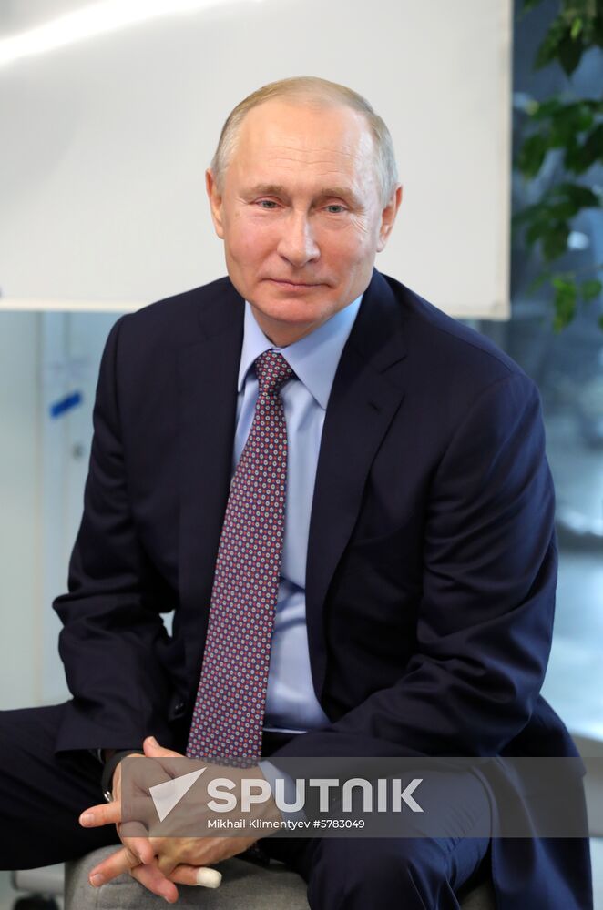 President Vladimir Putin's working trip to Sochi