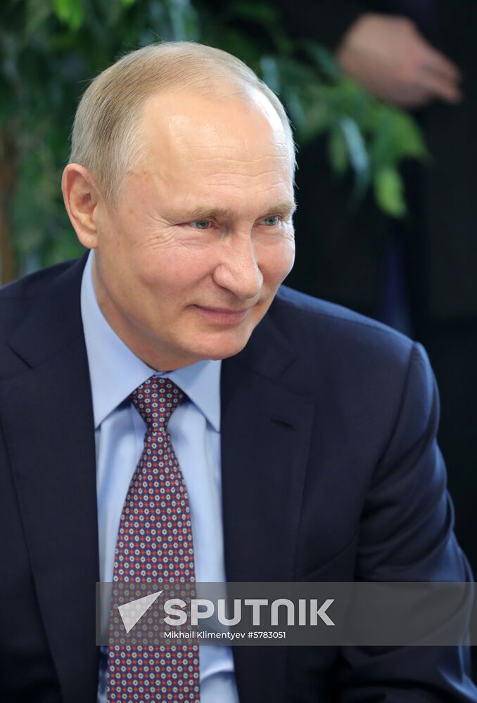 President Vladimir Putin's working trip to Sochi