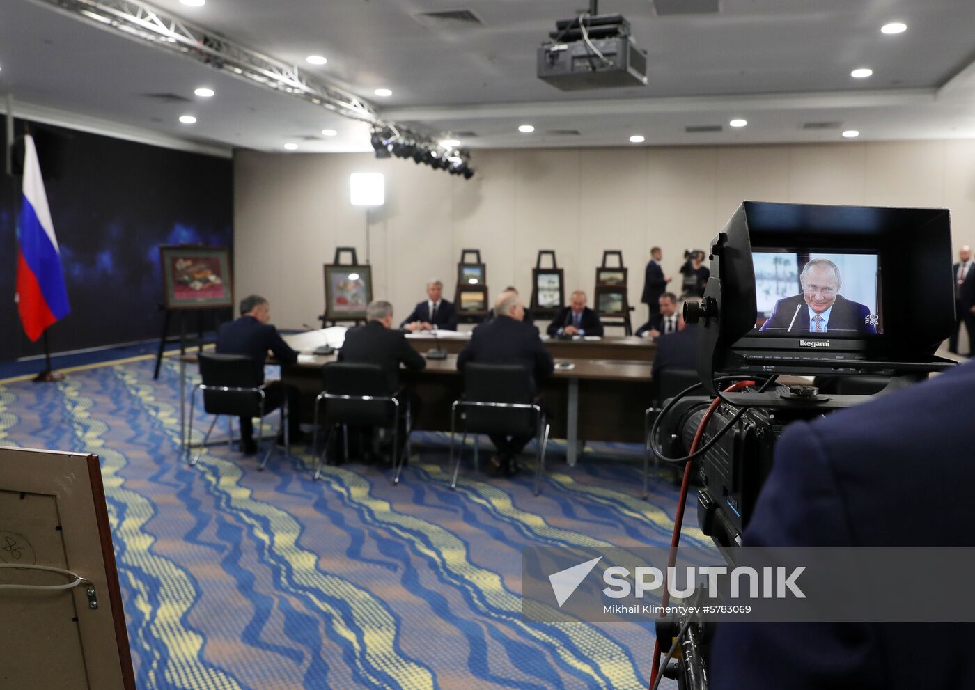 President Vladimir Putin's working trip to Sochi