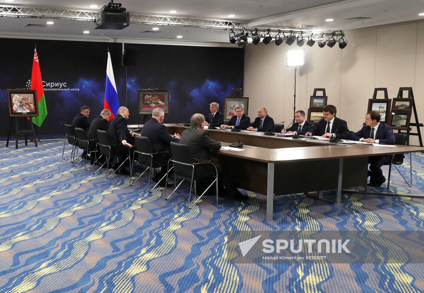 President Vladimir Putin's working trip to Sochi