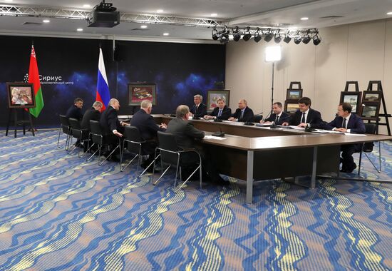 President Vladimir Putin's working trip to Sochi